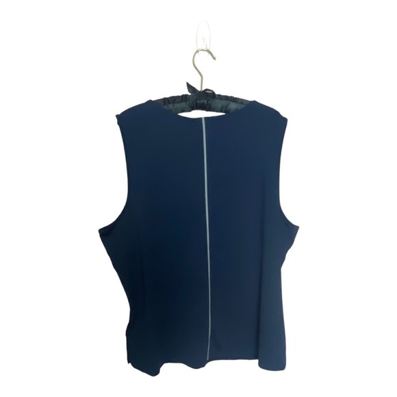 NWT Women Puma Sleeveless Athletic Shirt XXL Navy. UV protection and reflective - Picture 3 of 3